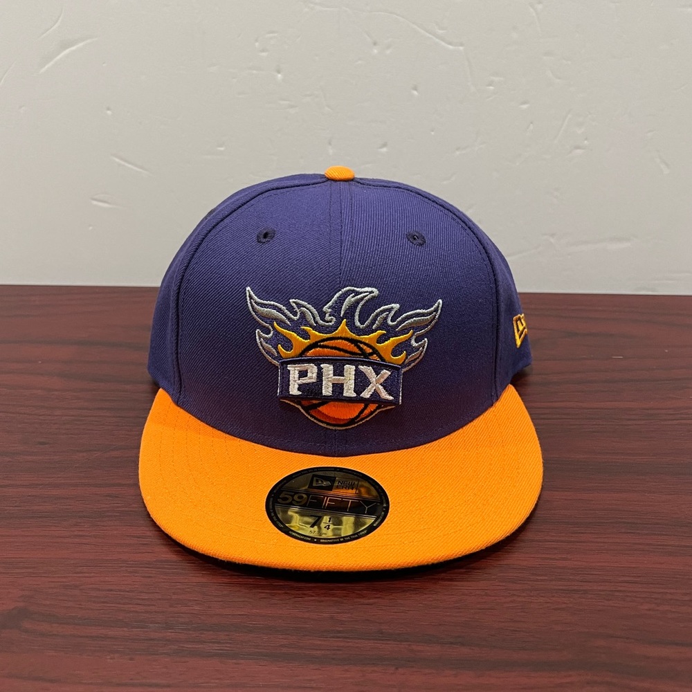 New Era, 59Fifty Fitted Hat, Phoenix Suns, Purple & Orange